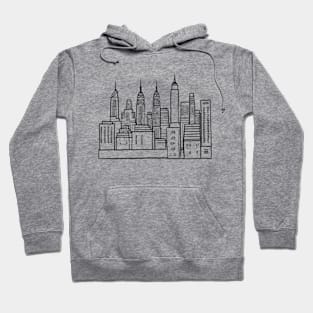 nyc doodle art 2024 pt6 Hoodie